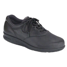 Load image into Gallery viewer, Black SAS Women&#39;s Liberty Water Resistant Leather Walking Oxford Profile View
