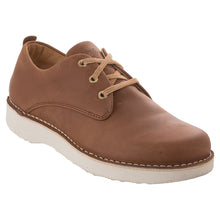 Load image into Gallery viewer, Tan With White Sole Samuel Hubbard Men&#39;s Free Nubuck Casual Oxford Profile View

