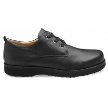 Load image into Gallery viewer, Black  Samuel Hubbard Men&#39;s Free Leather Casual Oxford Side View
