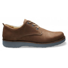 Load image into Gallery viewer, Brown With Grey Sole Samuel Hubbard Men&#39;s Free Nubuck Casual Oxford Side View

