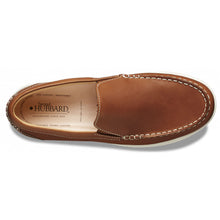 Load image into Gallery viewer, Saddlebag Tan With White Sole Samuel Hubbard Men&#39;s Blue Skies Leather Casual Slip On Top View

