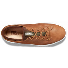 Load image into Gallery viewer, Burnish Tan With White Sole Samuel Hubbard Men&#39;s Flight Low Leather Casual Sneaker Top View
