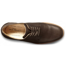 Load image into Gallery viewer, Brown Samuel Hubbard Men&#39;s Founder Leather Casual Oxford Top View
