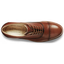 Load image into Gallery viewer, Whiskey Tan With Brown Sole Samuel Hubbard Men&#39;s Market Cap Toe Leather Casual Oxford Top View
