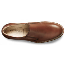 Load image into Gallery viewer, Whiskey Brown With Dark Brown Sole Samuel Hubbard Men&#39;s Frequent Traveler Leather Casual Slip On Top View
