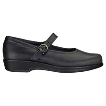 Load image into Gallery viewer, Black SAS Women&#39;s Maria Leather Mary Jane Side View
