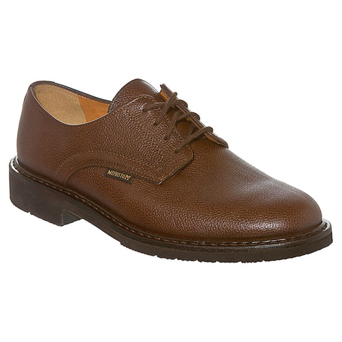 Chestnut Brown With Black Sole Mephisto Men's Marlon Leather Casual Oxford