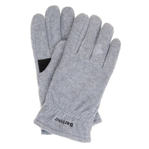 Grey Barbour Men's Coalford Fleece Gloves