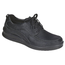 Load image into Gallery viewer, Black SAS Men&#39;s Move On Leather Walking Oxford Profile View
