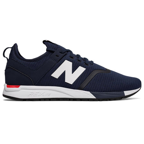 Pigment Blue With White New Balance Men's MRL247DH Mesh Sneaker