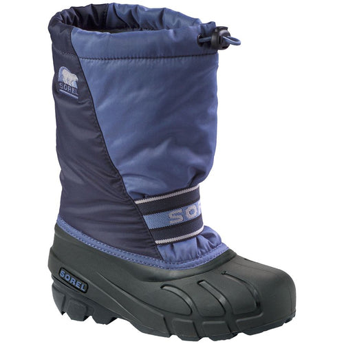 Blue With Black Sole Sorel Infants Cub Waterproof Textile And Rubber Rain Boot Sizes 6 to 7