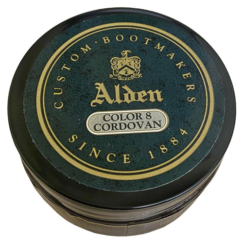 Color 8 Cordovan Alden Shoe Paste Wax