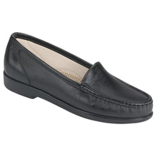 Load image into Gallery viewer, Black SAS Women&#39;s Simplify Leather Dress Casual Loafer
