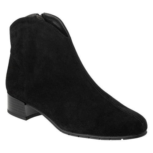 Black Brunate Women's Lila Water Resistant Suede Dressy Ankle Boot