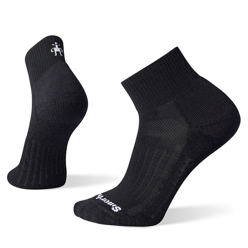 Black Smartwool Men's Walk Light Cushion Ankle Wool Blend Socks