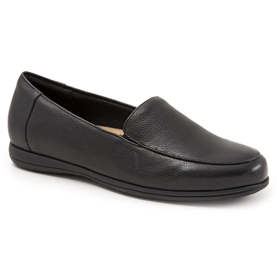 Black Trotters Women's Deanna Leather Loafer