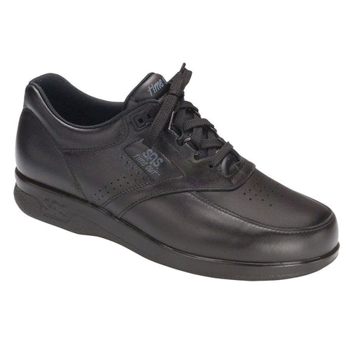 Black SAS Men's Time Out Leather Casual Sneaker Profile View