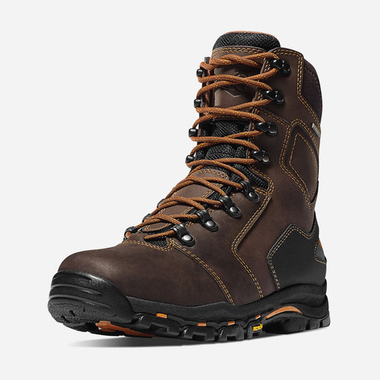 Men's Vicious 8" Brown NMT