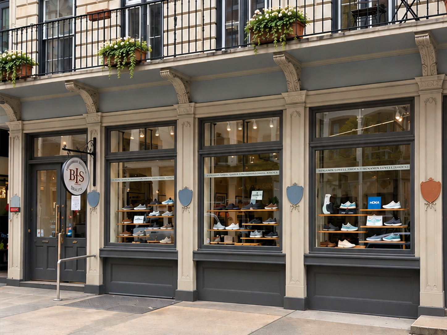Benjamin Lovell Shoes Old City storefront